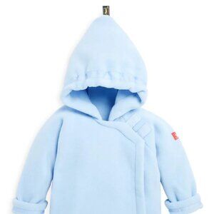 Widgeon // Fleece Hooded Coat // Sky Blue // 9mos